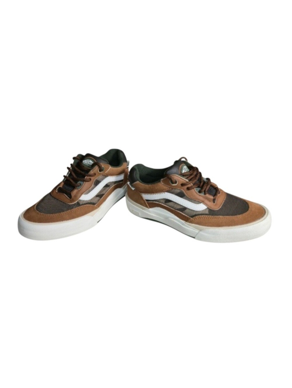 Vans Skate Wayvee'Ginger Root Brown ' sneakers w/ PopCushInserts, Size 6 Men's.